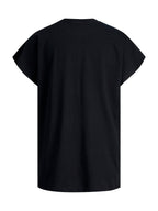 T-Shirt JJXX Astrid Donna Nero manica corta 12200190 /Black JJXX 