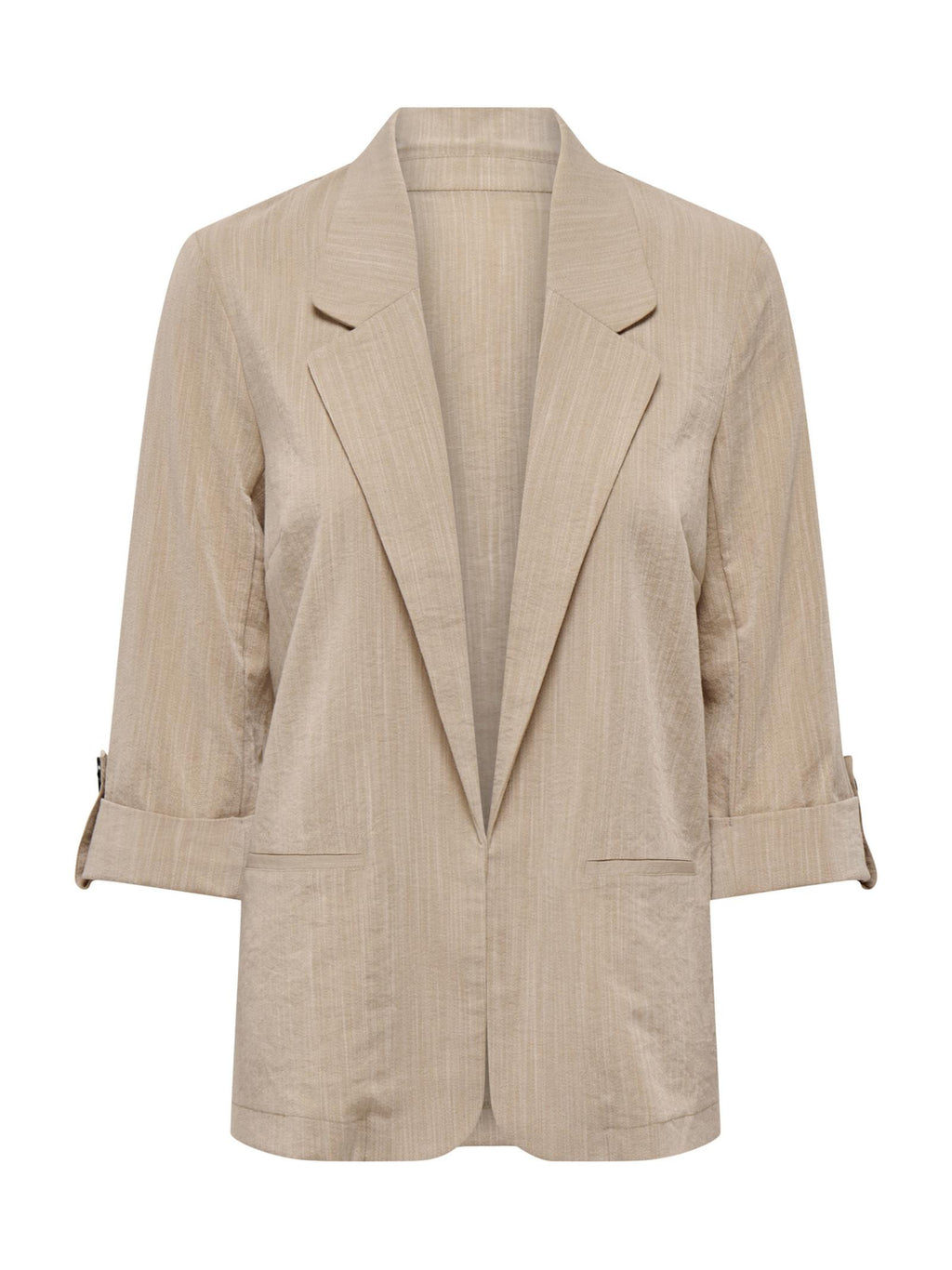 Blazer Only Marsa Beige con manica 3/4 15308084 /Safari ONLY 