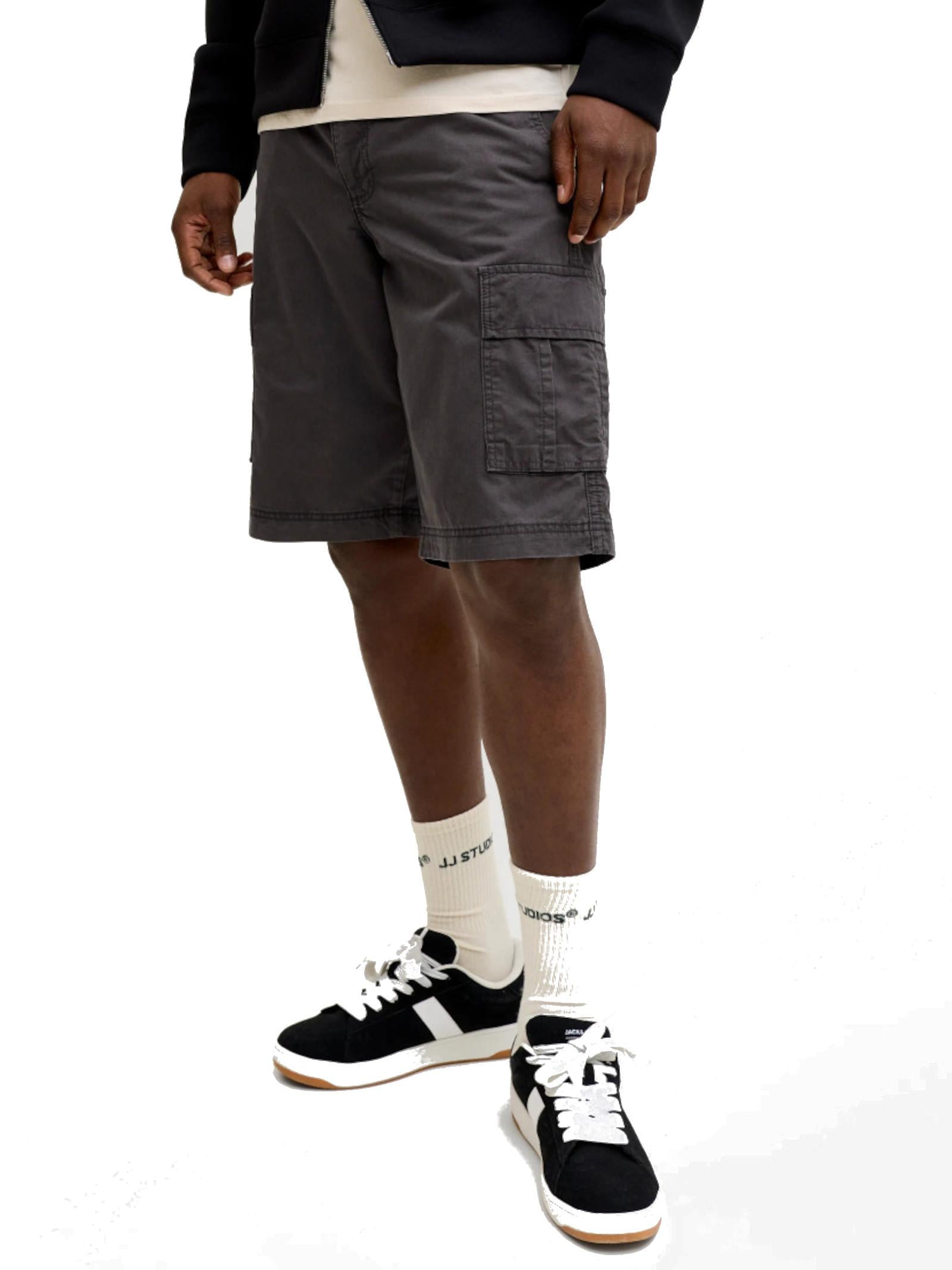 Bermuda Jack & Jones Cole Matty Antracite cargo 12292263 /Asphalt JACK & JONES 