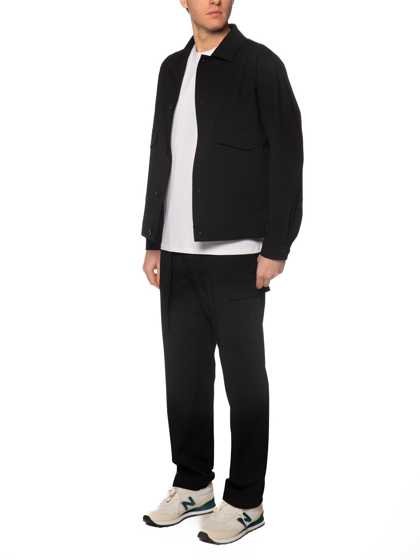 Overshirt Seinse Nero punto milano GBE1112 NERO SEINSE 