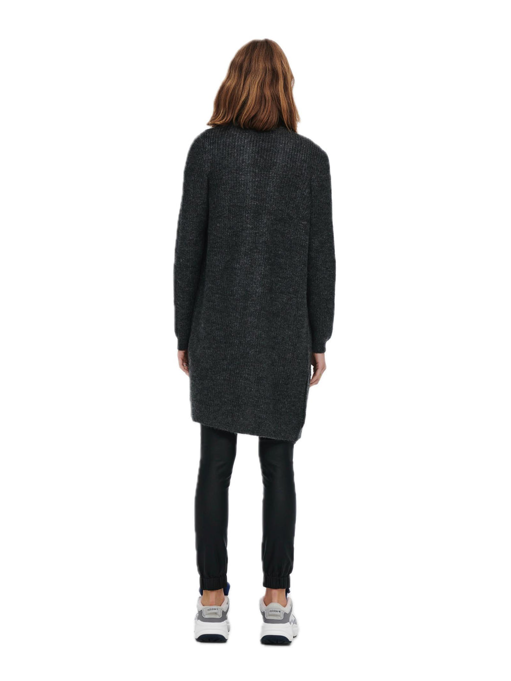 Cardigan Only Jade Grigio scuro lungo 15179815 /Dark Grey Melange ONLY 