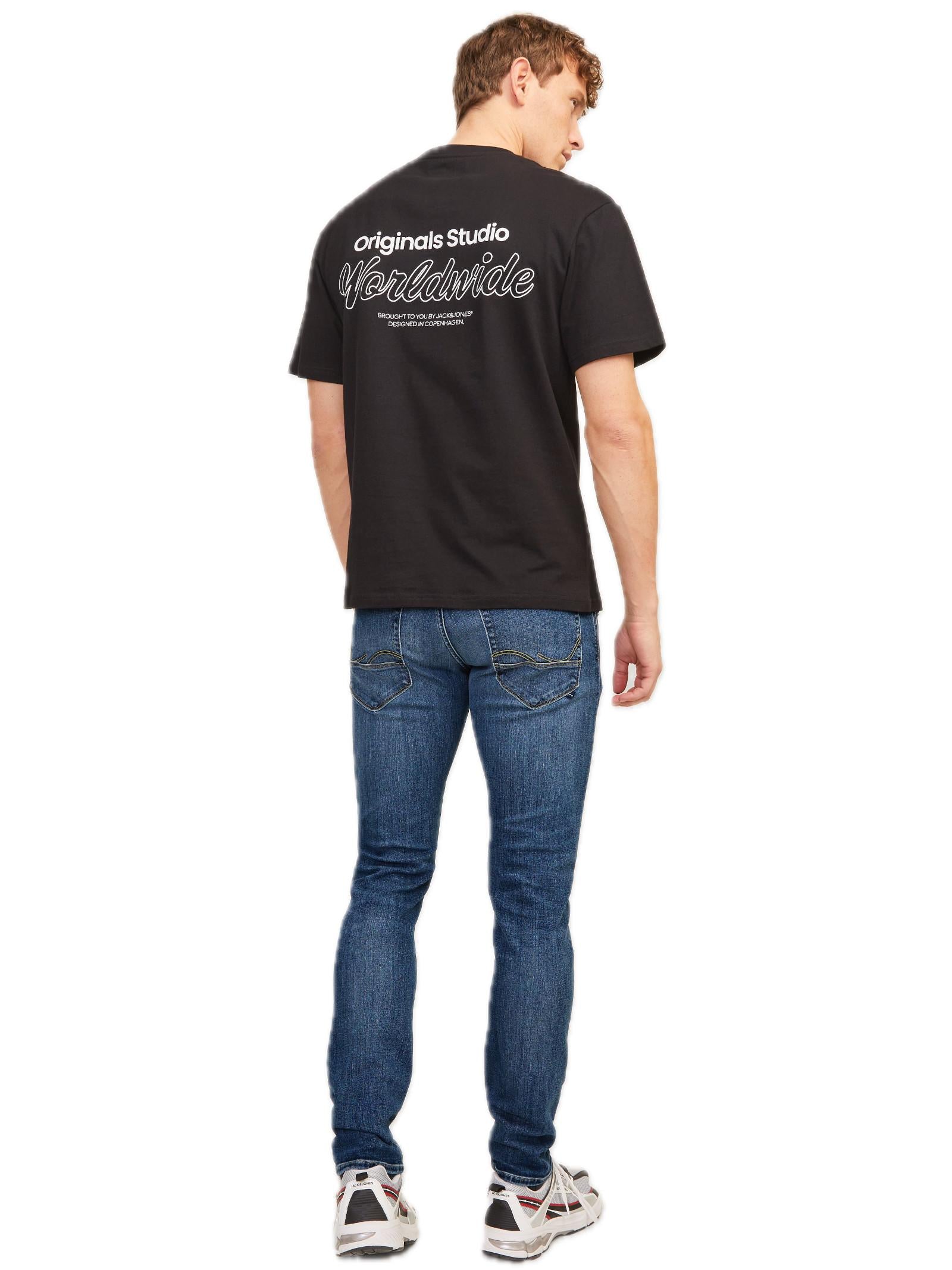 Jeans Jack & Jones Glenn Blue Denim Regularr Slim Fit 12250486 /Blue Denim JACK & JONES 
