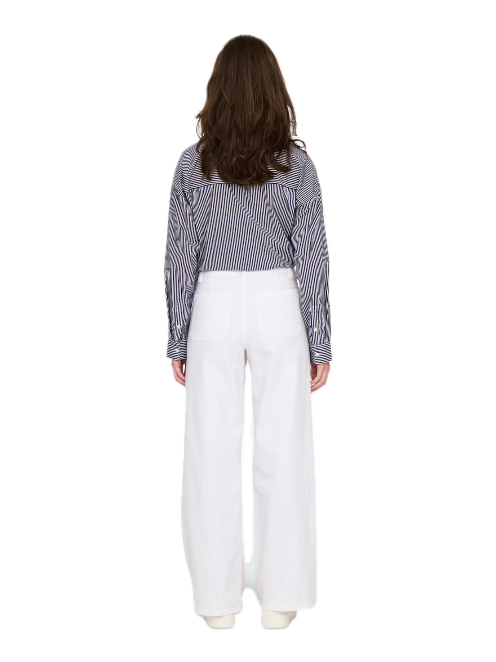 Pantalone JDY Iris Bianco a zampa 15341269 /White JDY 