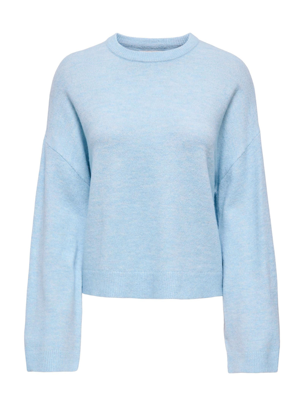 Maglia Only Simoni Celeste basic 15368976 /Cashmere Blue ONLY 