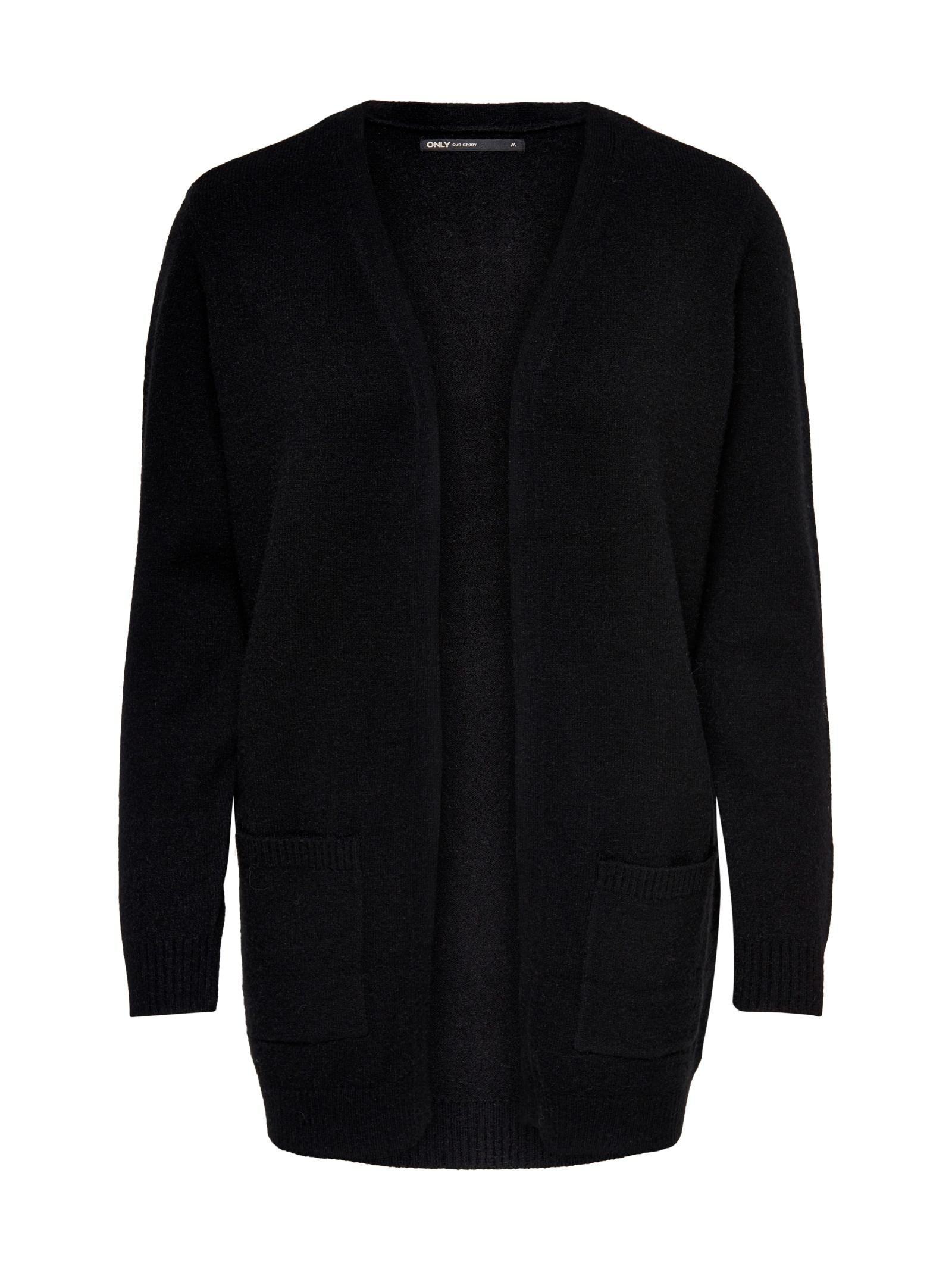 Cardigan Only Lesly Nero con tasche 15174274 /Black ONLY 