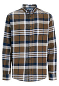Camicia Jack & Jones Marrone manica lunga