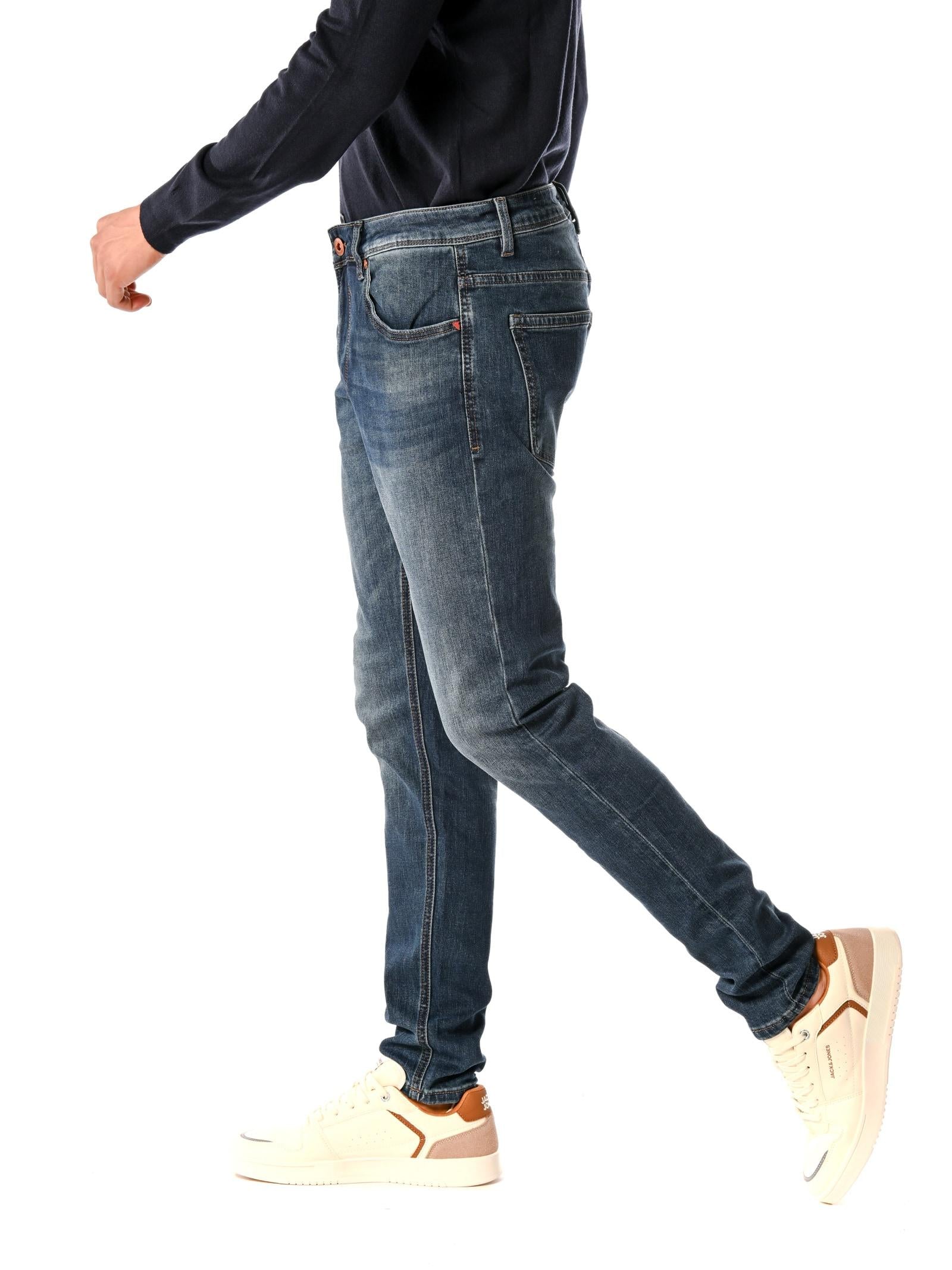 Jeans Gianni Lupo Kevin Medium Blue Skinny GL6373Q MEDIUM BLUE DENIM GIANNI LUPO 