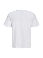 T-shirt Jack & Jones Bianco Funny stampa 12288084 /Bright White JACK & JONES 