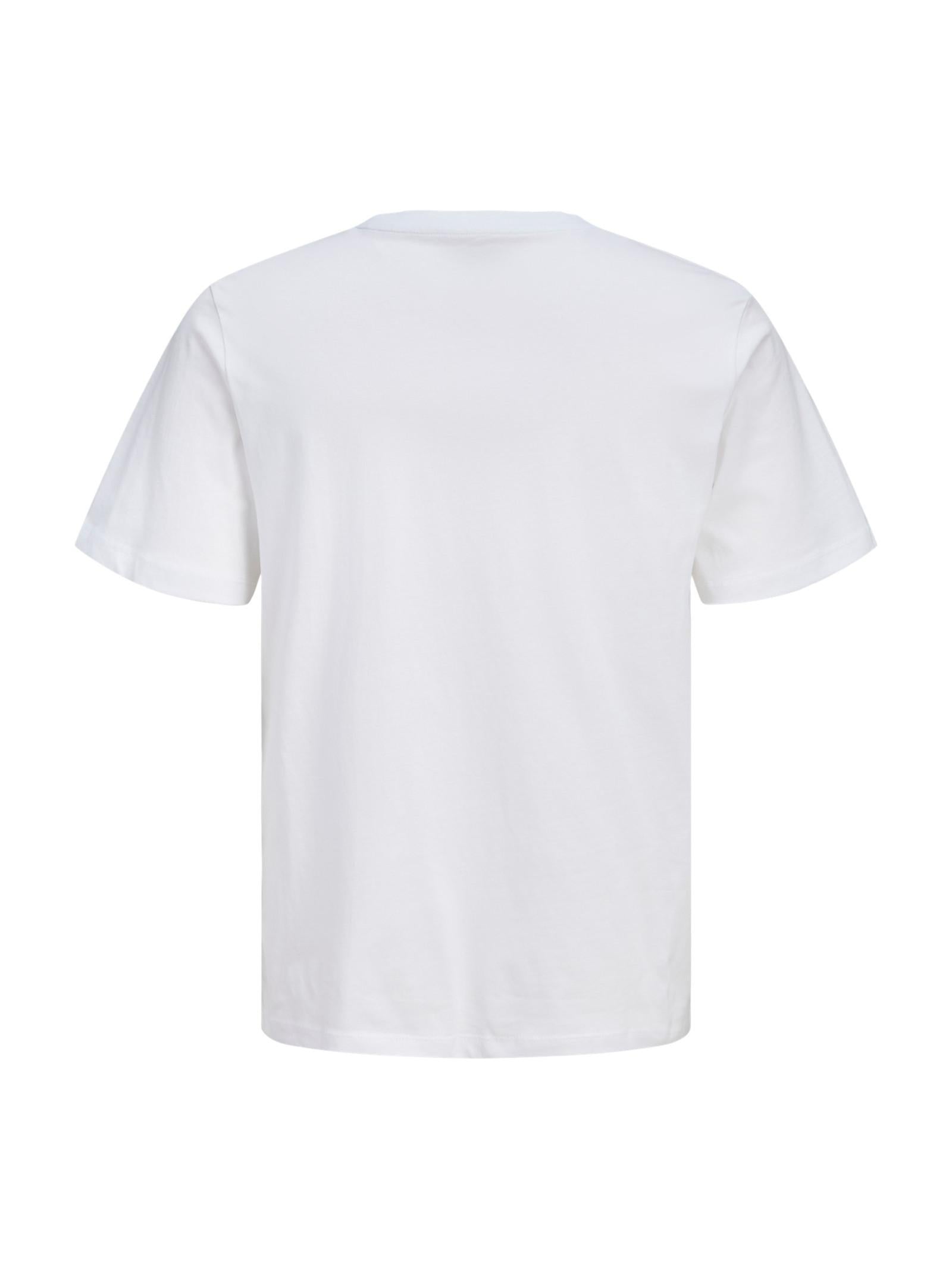 T-shirt Jack & Jones Bianco Funny stampa 12288084 /Bright White JACK & JONES 