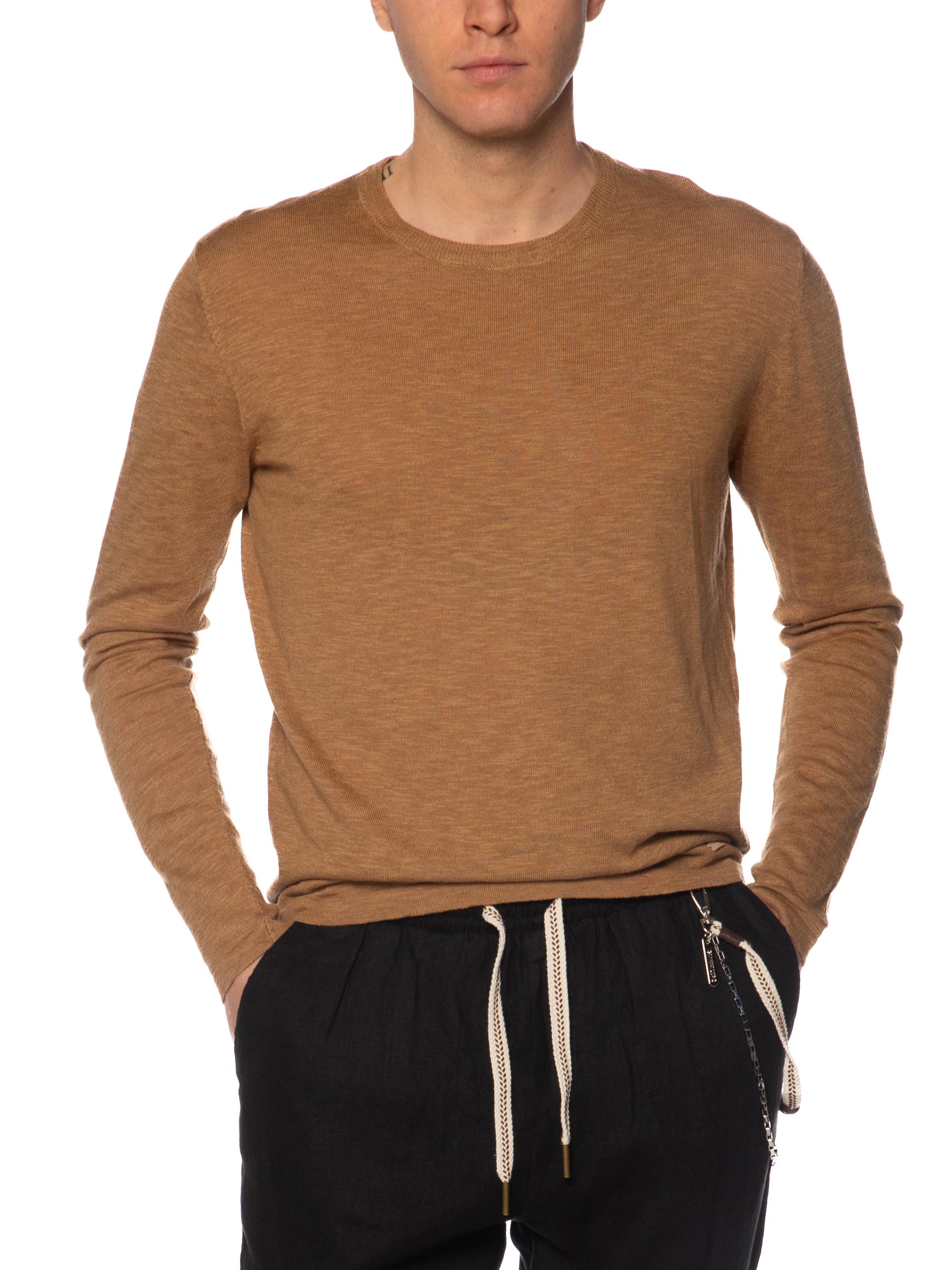 Maglia Gianni Lupo Cammello Basic fiammata GL35204 CAMMELLO GIANNI LUPO 