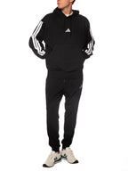 Felpa Adidas Nero con cappuccio JD1874 NERO ADIDAS 