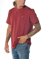 T-shirt Calvin Klein Rosso Classic monogram LV04RD254G XWJ CALVIN KLEIN 