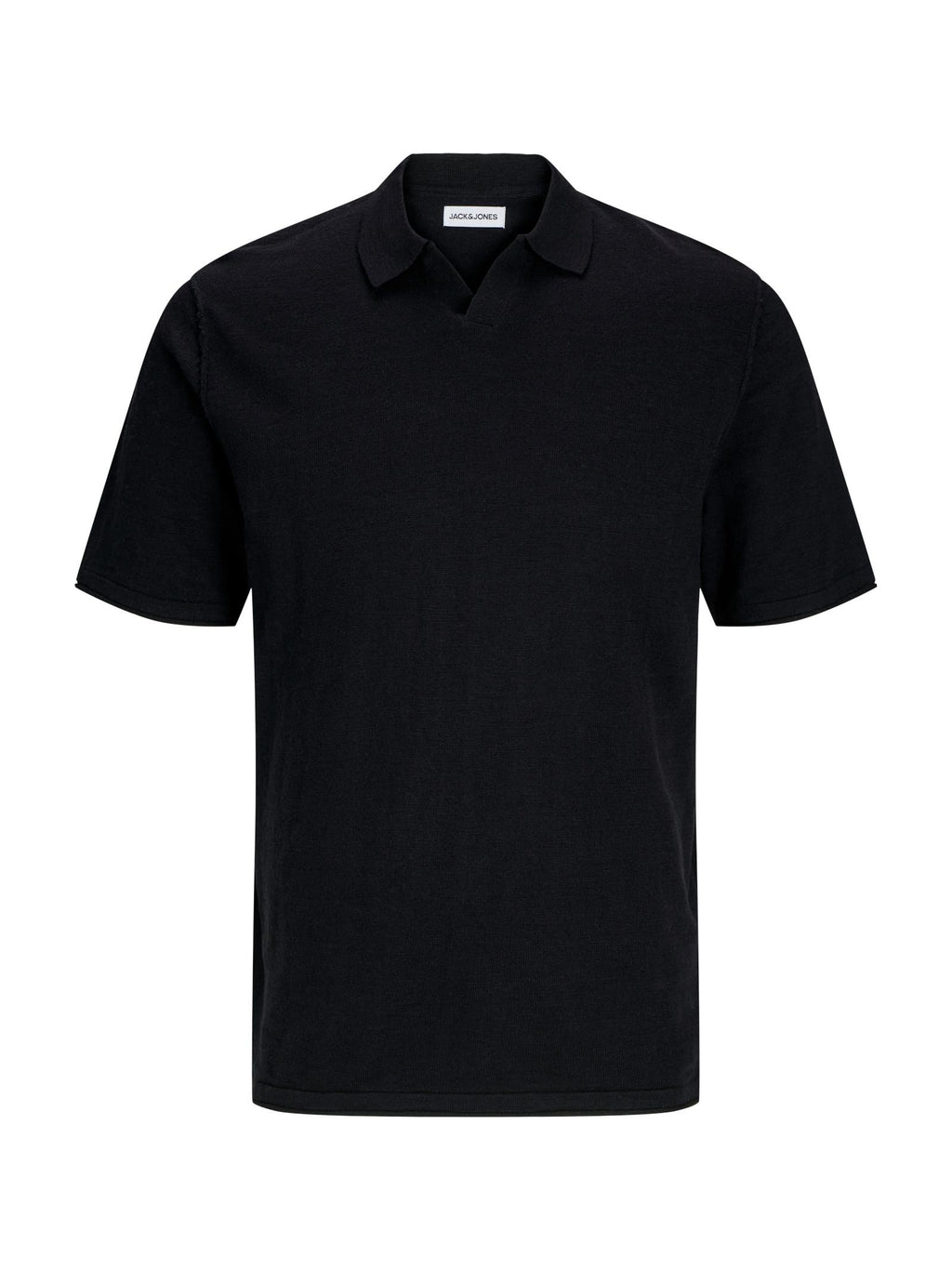 Polo Jack & Jones Nero Kane maniche corte 12269650 /Black JACK & JONES 