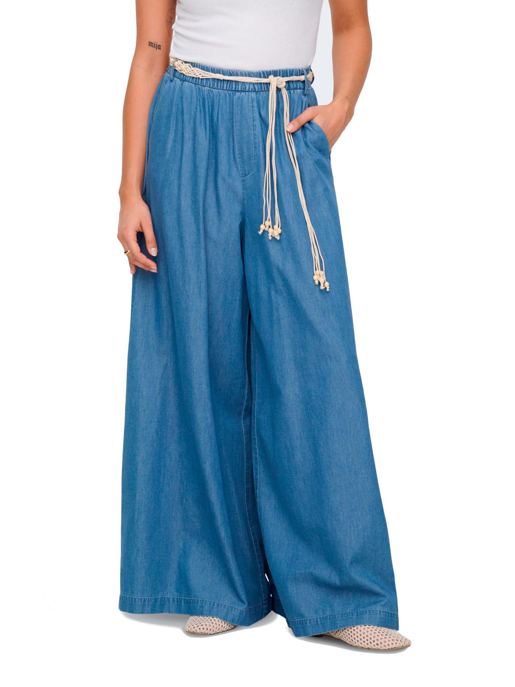 Jeans Only Medium Blue Bea a palazzo 15375507 /Medium Blue Denim ONLY 