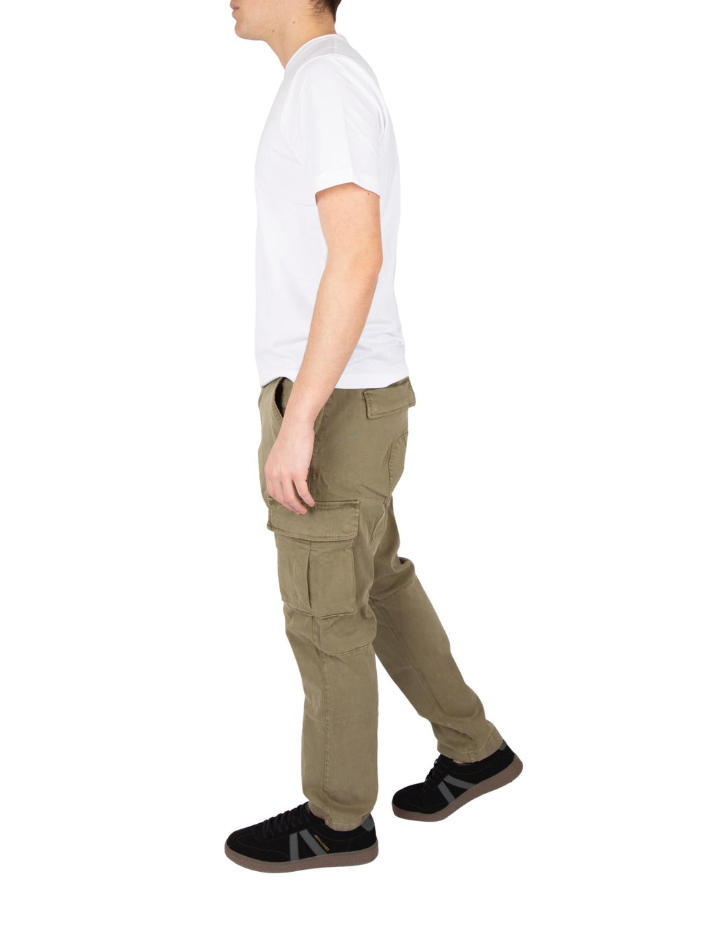 Pantalone Gianni Lupo Cargo Verde con tasche laterali GL326R SALVIA GIANNI LUPO 