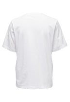 T-Shirt Only Bianco manica corta 15270390 /White ONLY 