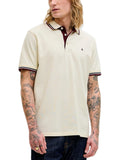 Polo Jack & Jones Paulos Panna slim fit in piquet 12136668 /Antique White JACK & JONES 