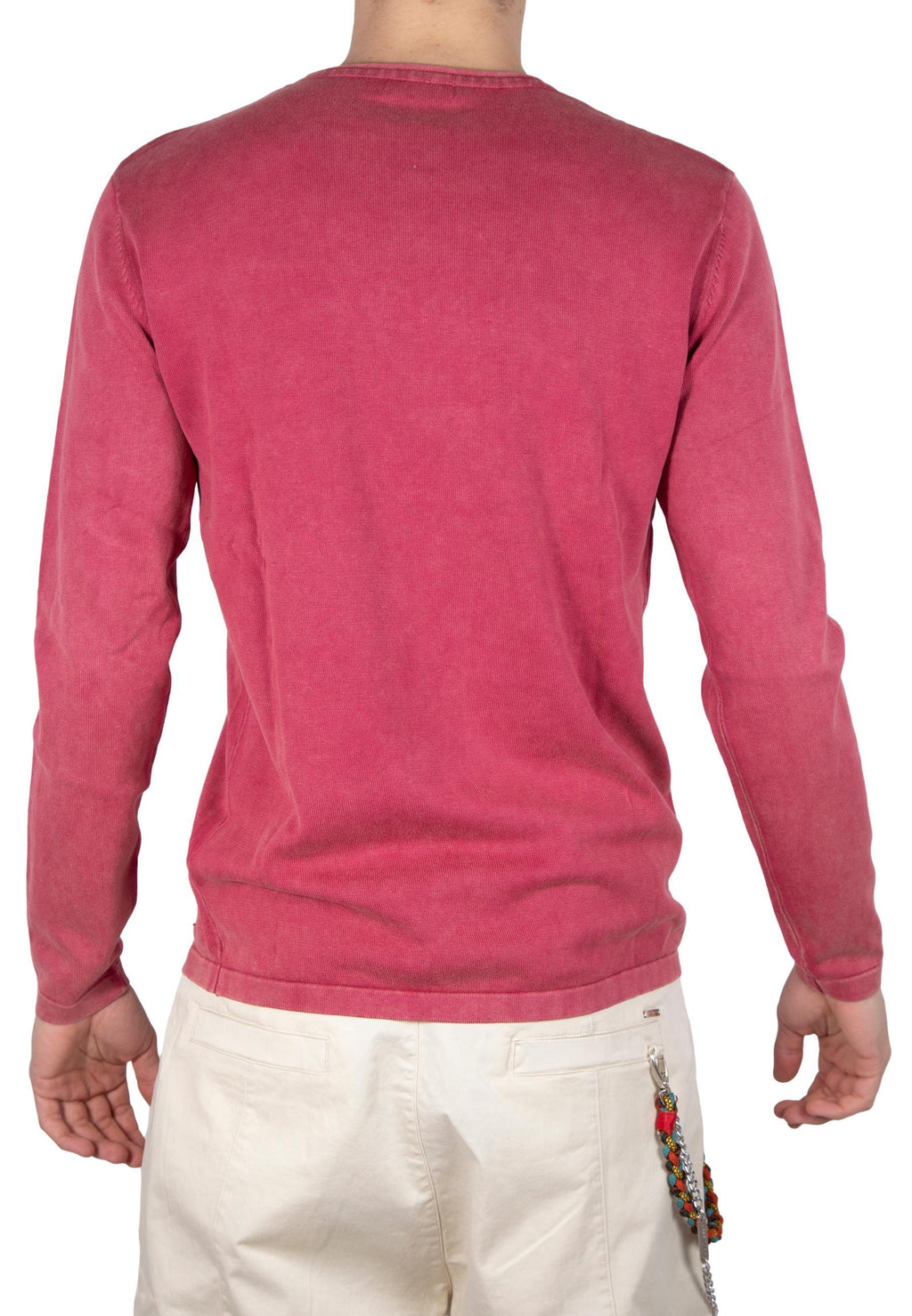 Maglia Gianni Lupo cotone Magenta GL33723S24 MAGENTA GIANNI LUPO 