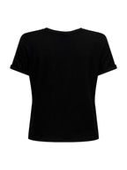 T-shirt JDY Sissy Nero con scollo a V 15364526 /Black JDY 