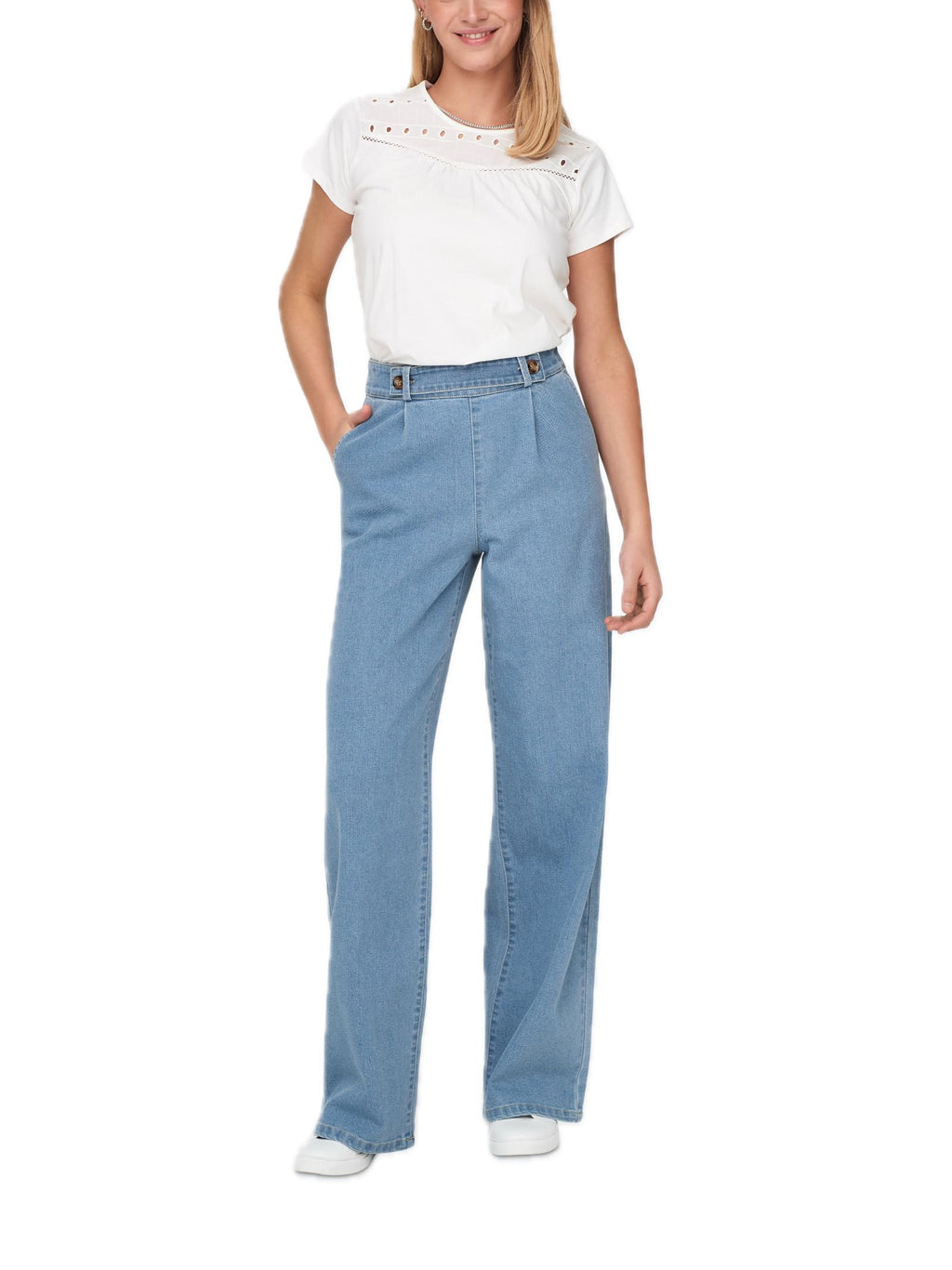Jeans Jacqueline De Yong Geggo Light Blue Denim 15320844 /Light Blue Denim JDY 