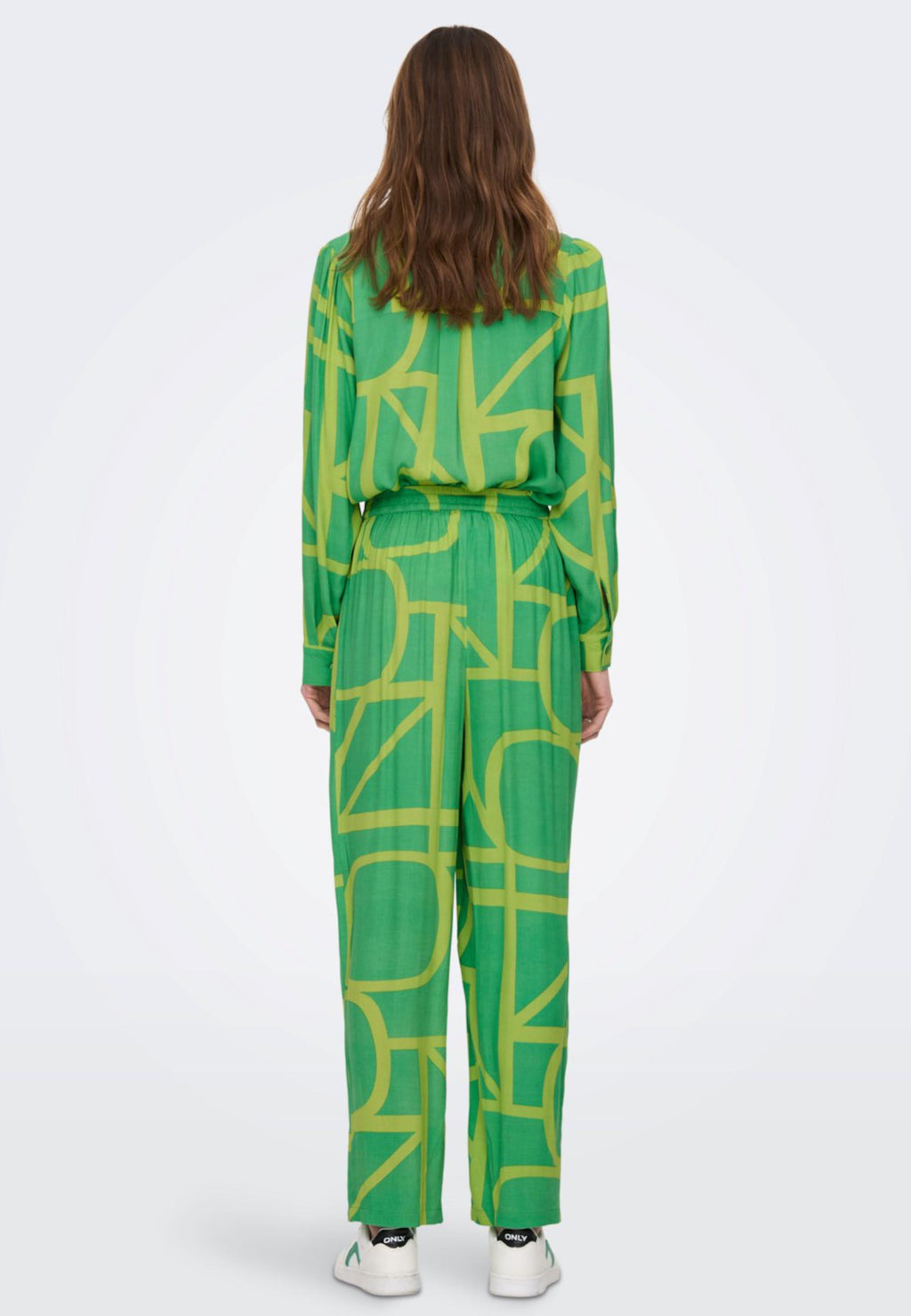Pantalone Only Verde palazzo