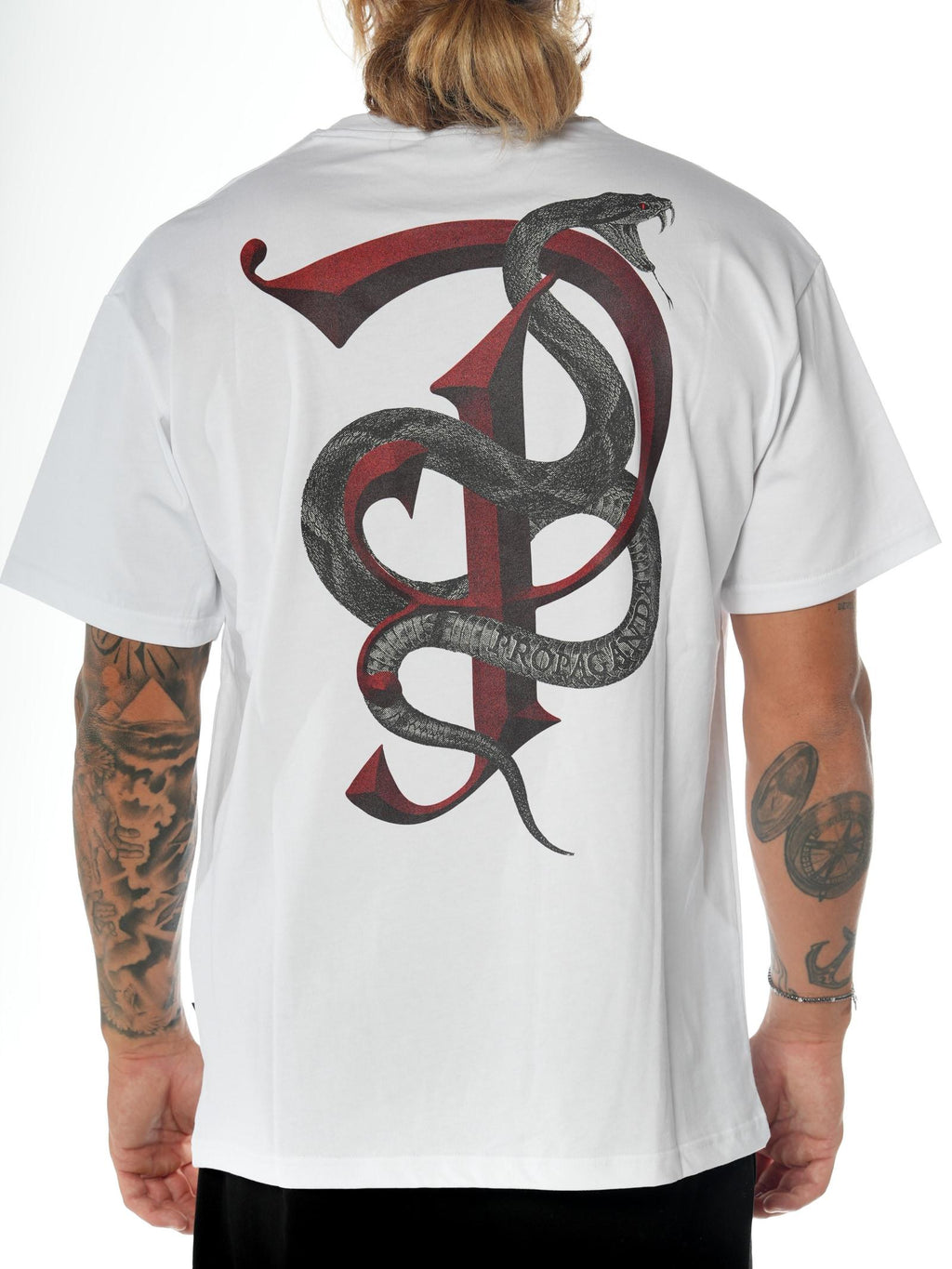 T-shirt Propaganda Bianco Venom TS638 BIANCO PROPAGANDA 
