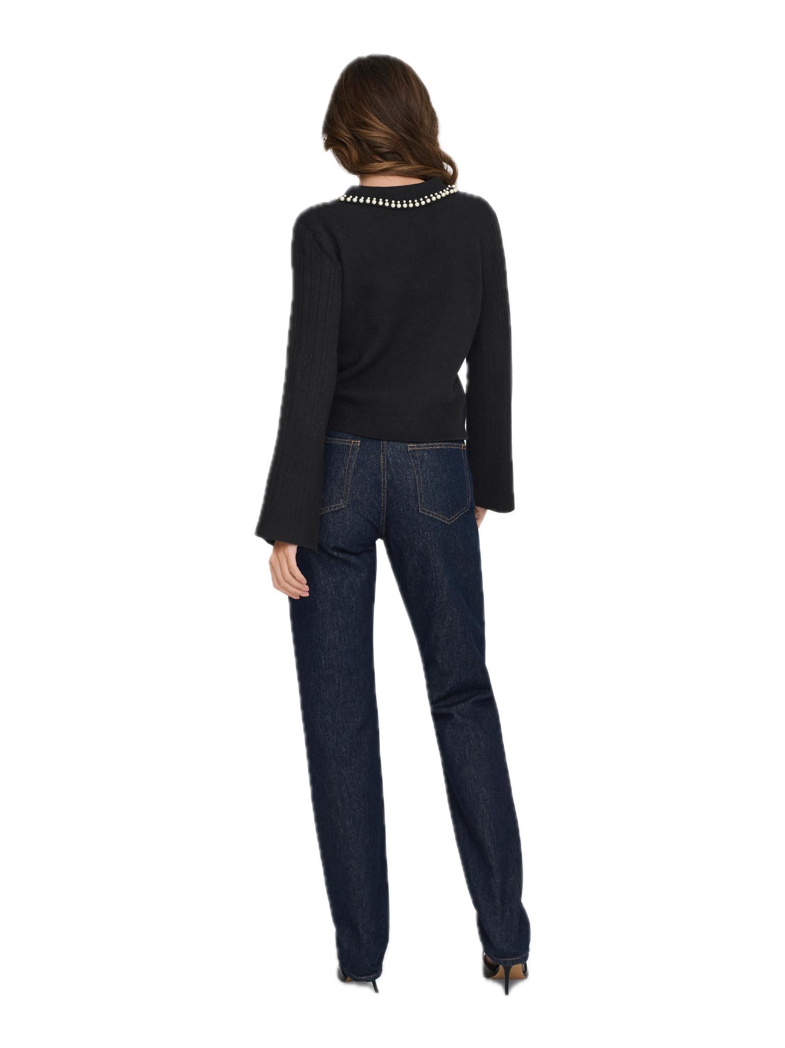 Maglia Jacqueline De Yong April Nero con colletto 15351838 /Black JDY 