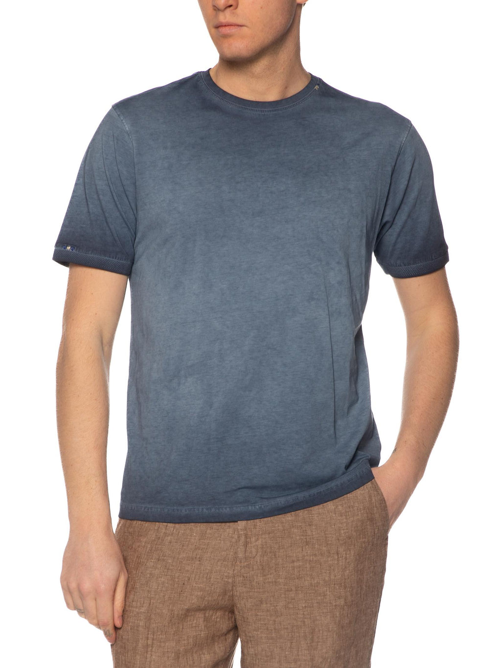T-shirt Seinse Blu Basic manica corte TE3247 BLU SEINSE 