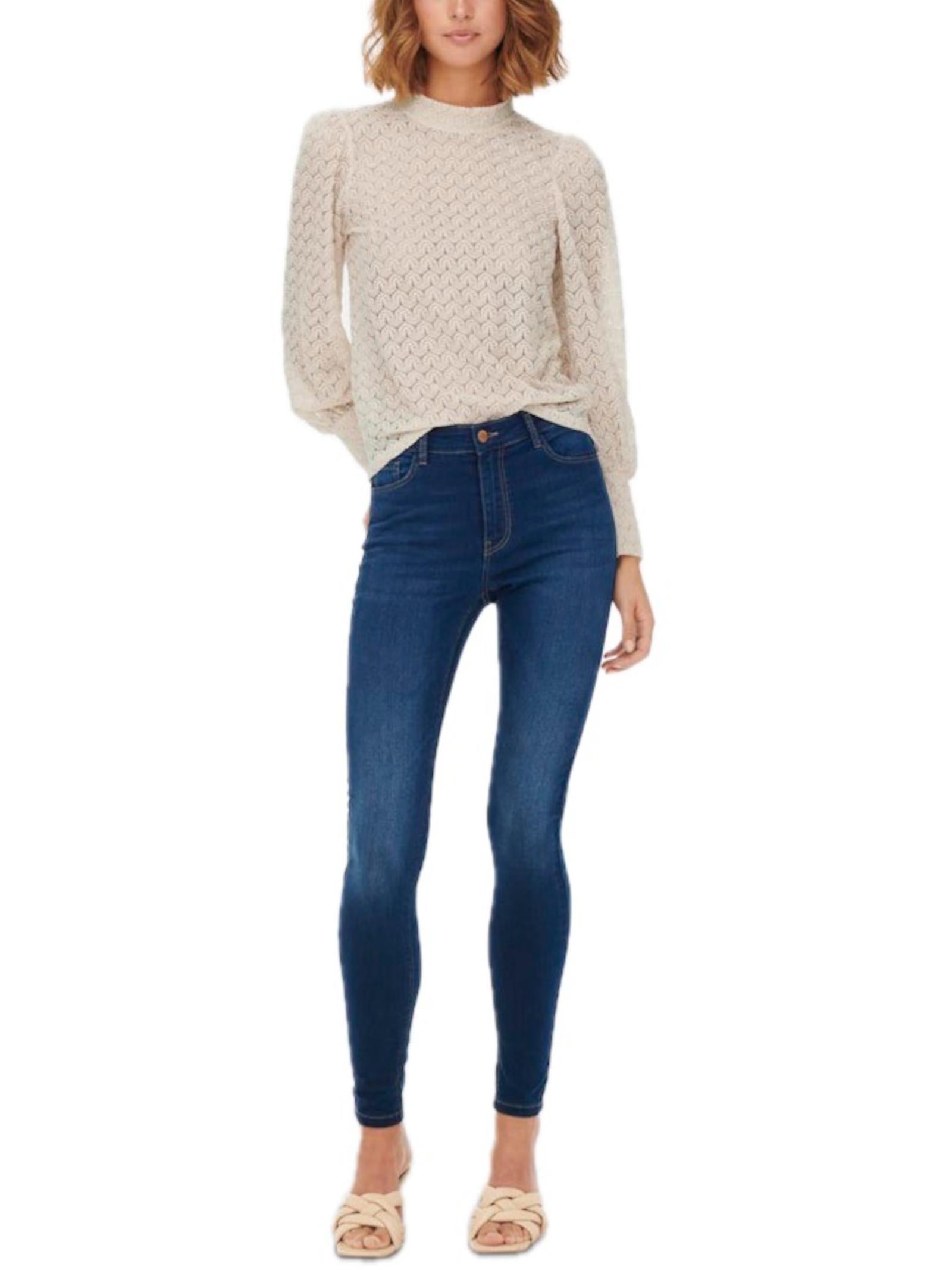 Blusa Jacqueline De Yong Bianco girocollo