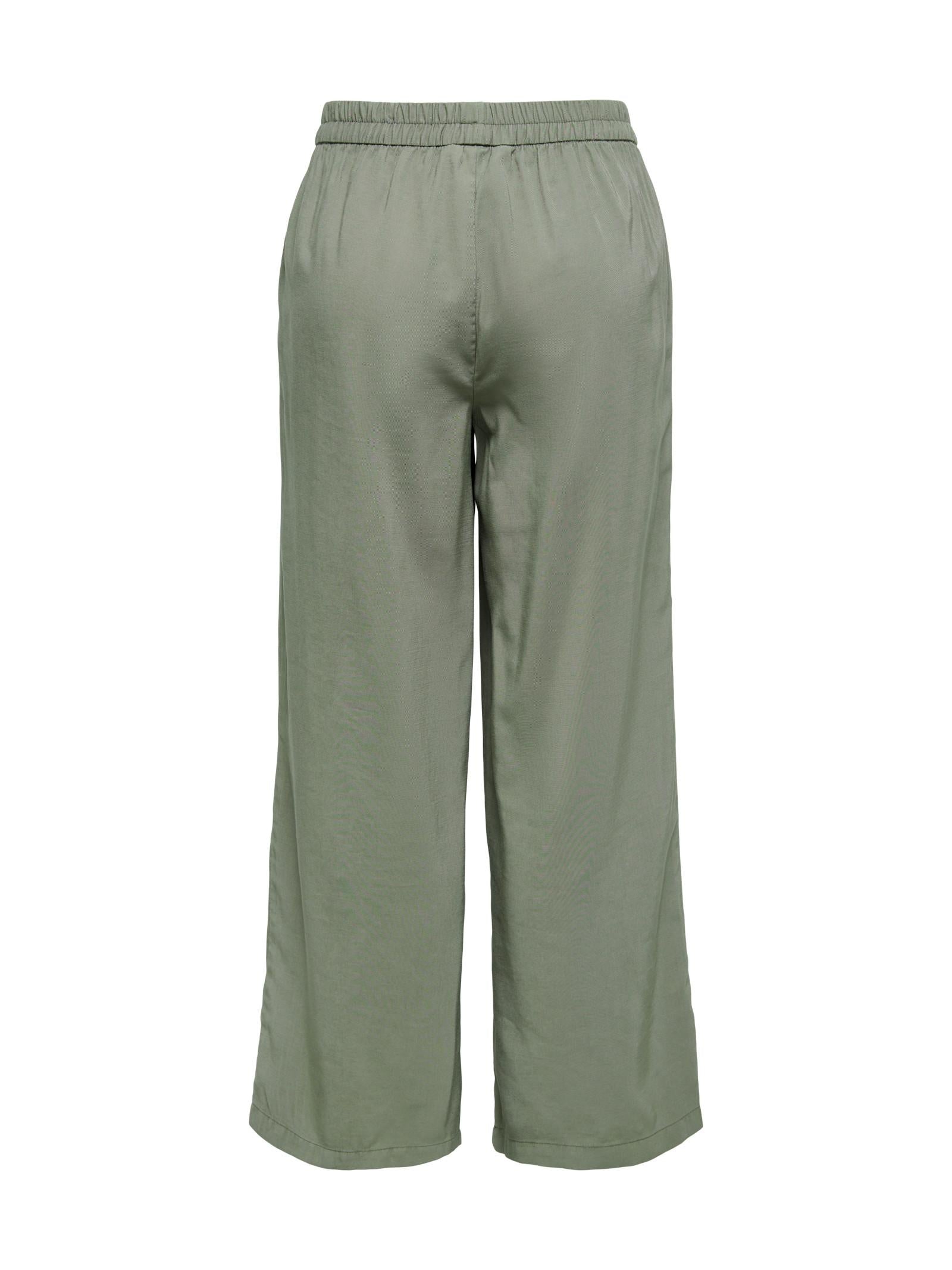 Pantalone Only Laris Verde con elastico 15337956 /Smokey Olive ONLY 