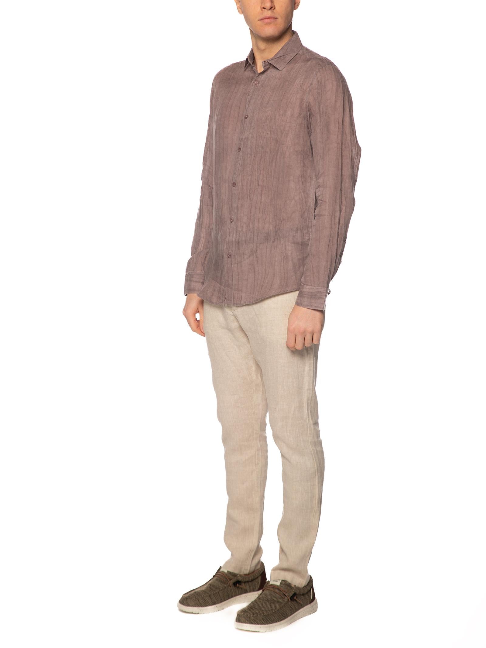 Camicia Gianni Lupo Malva mussolina GL7831S MALVA GIANNI LUPO 