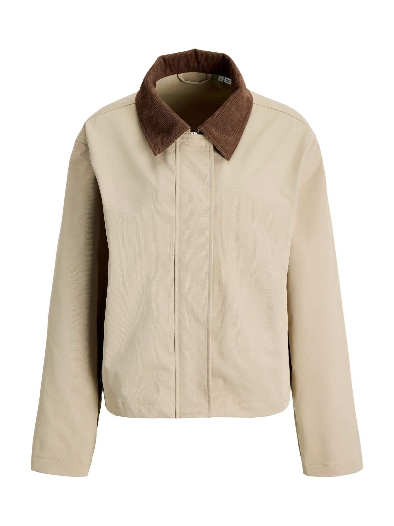 Giubbotto JJXX Beige Ilma con colletto 12288954 /Crockery JJXX 