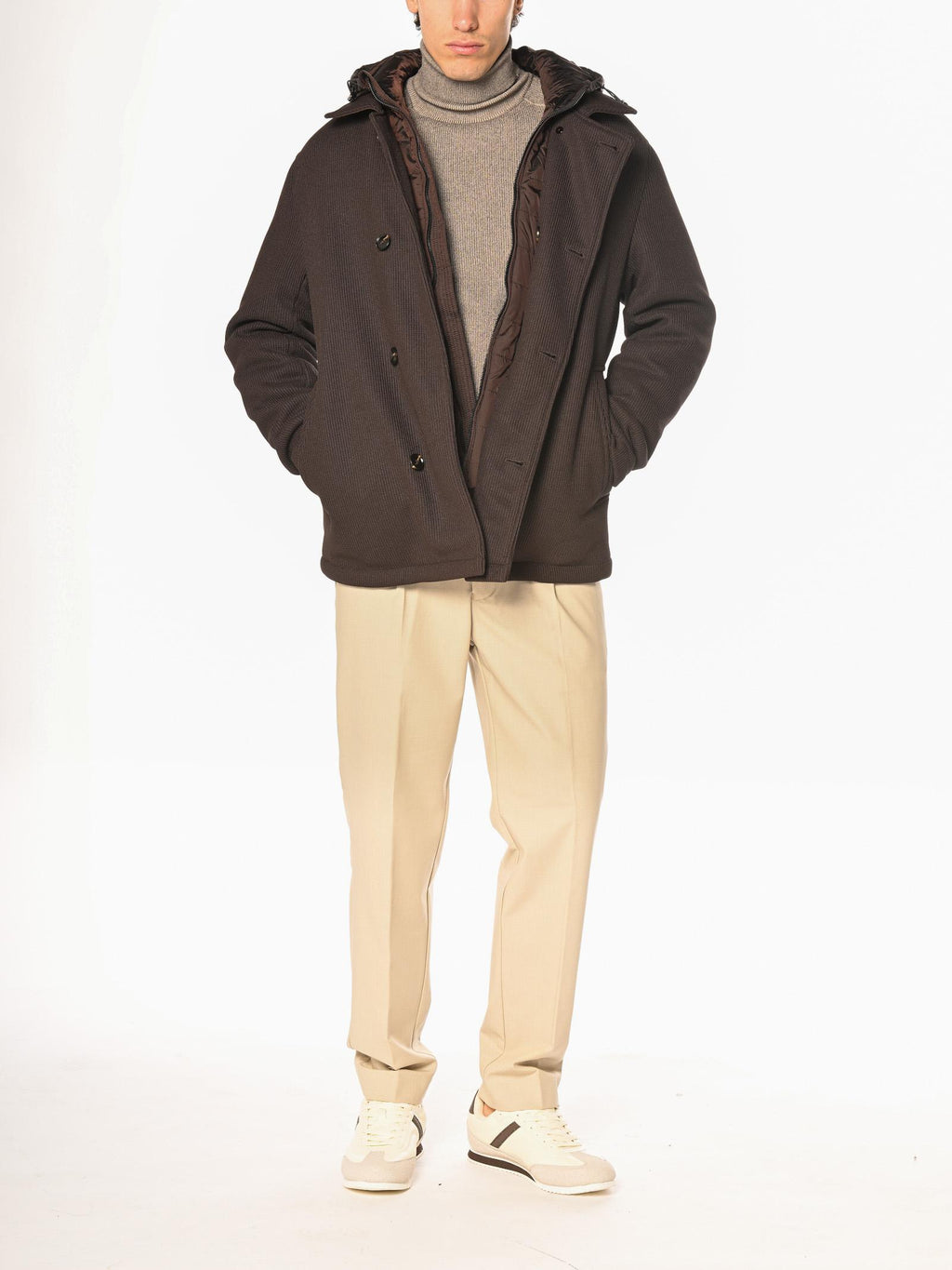 Giubbotto Seinse Moro doppio petto GBI1090 MORO SEINSE 