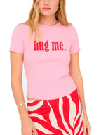 T-shirt Only Kira Rosa stampa 15359963 /Romance Rose ONLY 