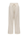 Pantalone Only Panna Tiziana a righe 15372619 /Silver Lining ONLY 