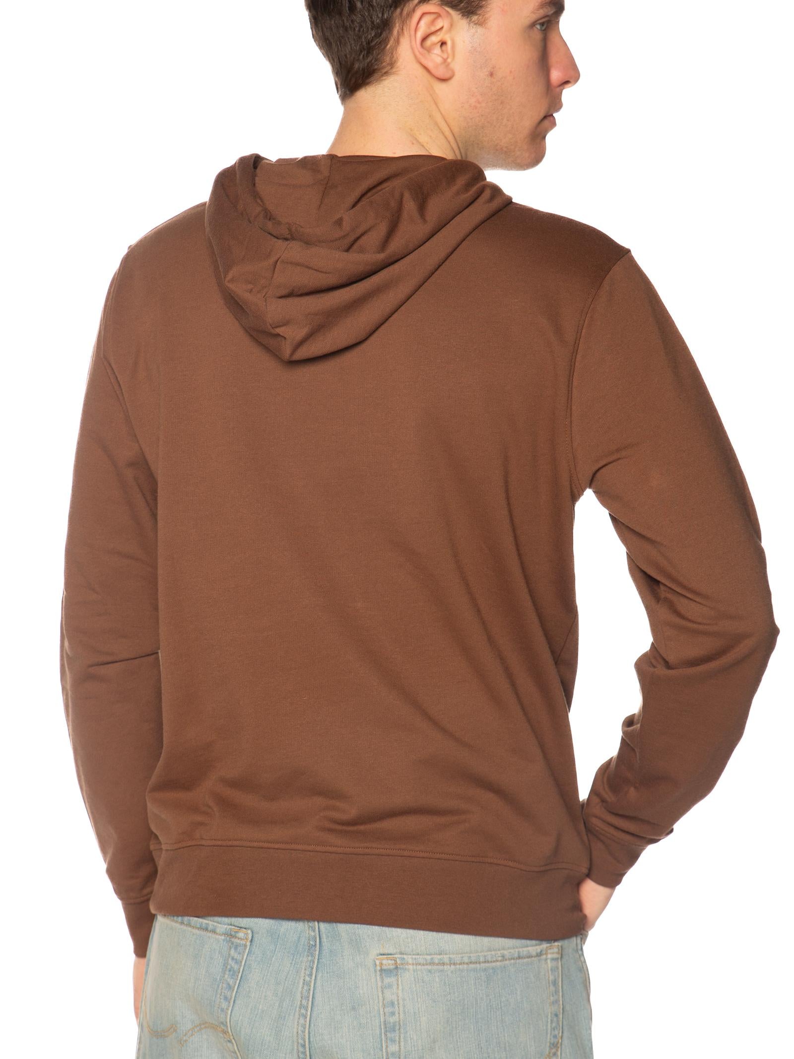 Felpa Urban Ring Tabacco con cappuccio UR1120002 TABACCO URBAN RING 