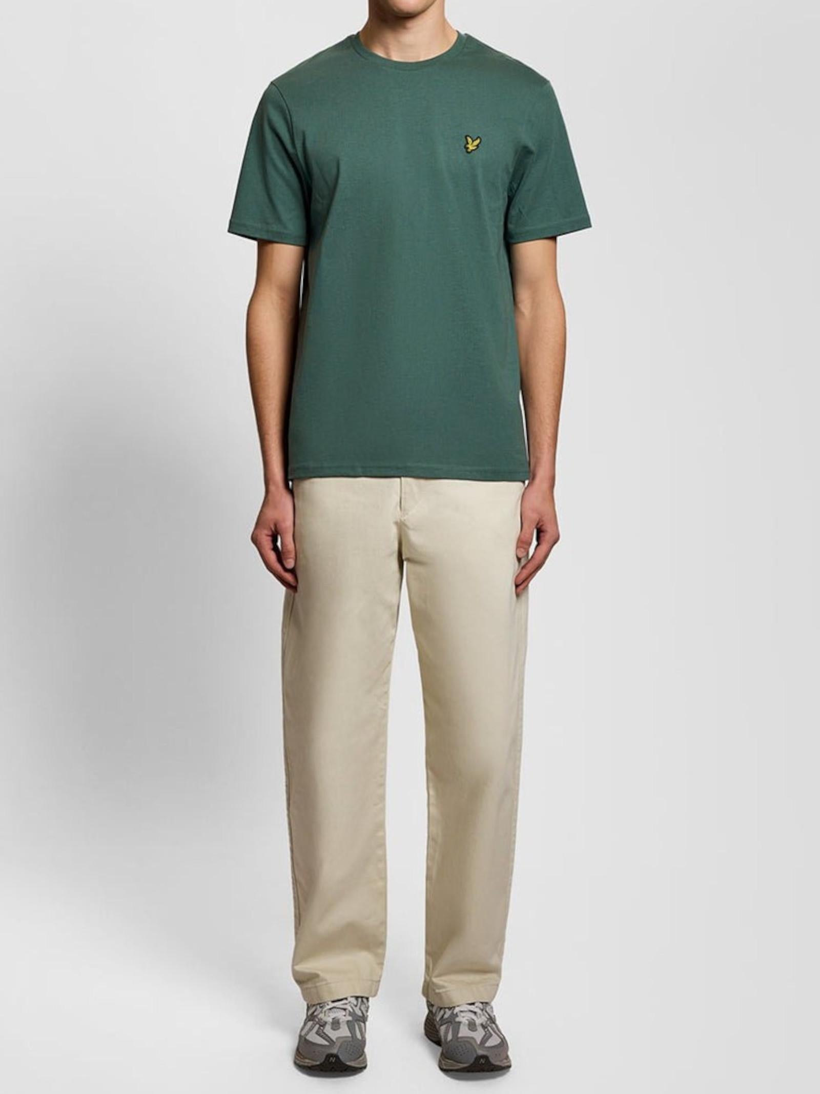 T-shirt Lyle & Scott Verde Logo TS400VOG EVERGLADE LYLE & SCOTT 