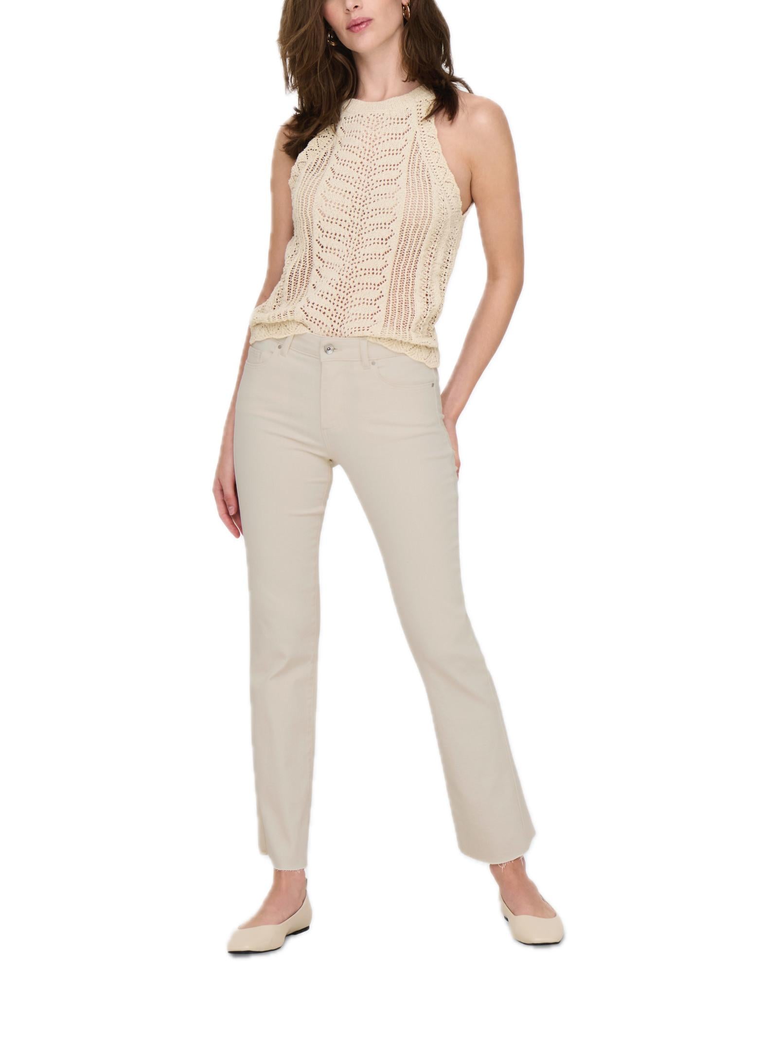 Jeans Only Beige Flared 15340944 /Ecru ONLY 