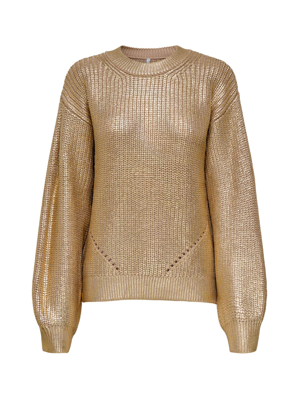 Maglia Only Kama Oro tessuto lucido 15352105 /Humus ONLY 