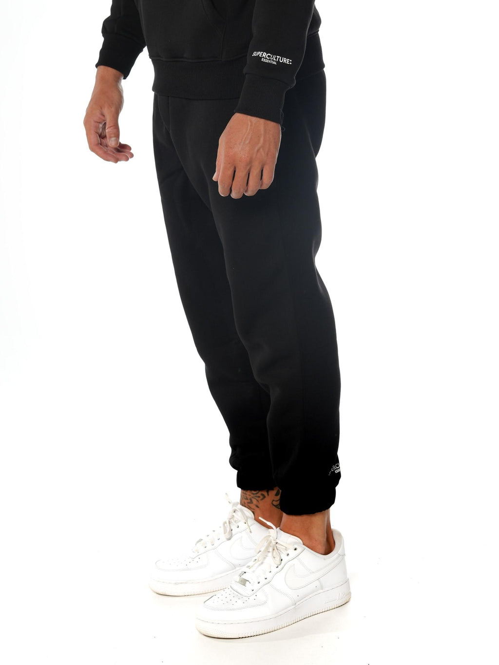 Pantalone Superculture Nero in felpa basic JOG NERO SUPERCULTURE 