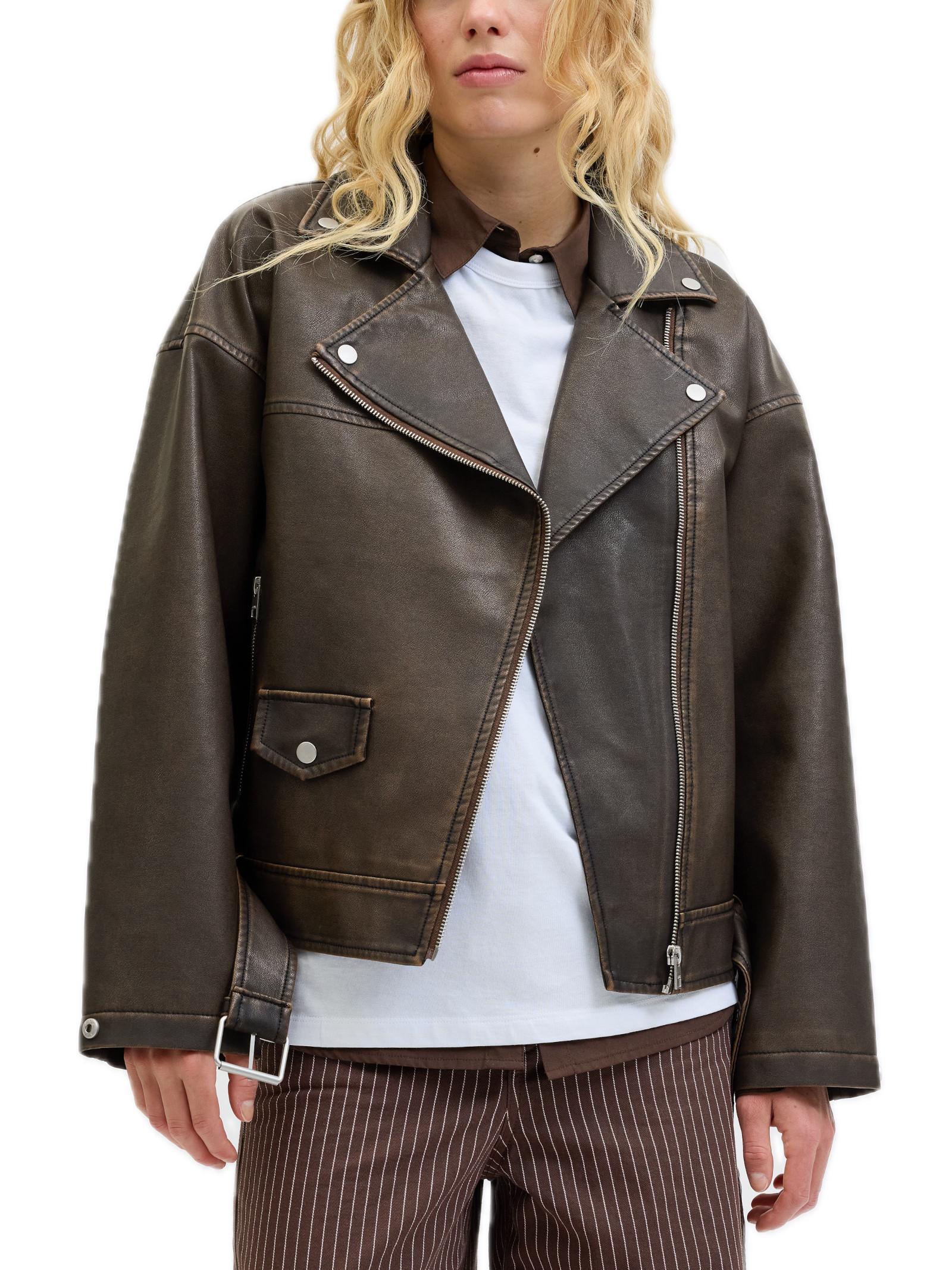 Giubbotto JJXX Frida Marrone biker 12262131 /Bracken JJXX 