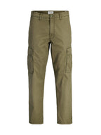 Pantalone Jack & Jones Verde Kane cargo relaxed 12291962 /Olive Night JACK & JONES 
