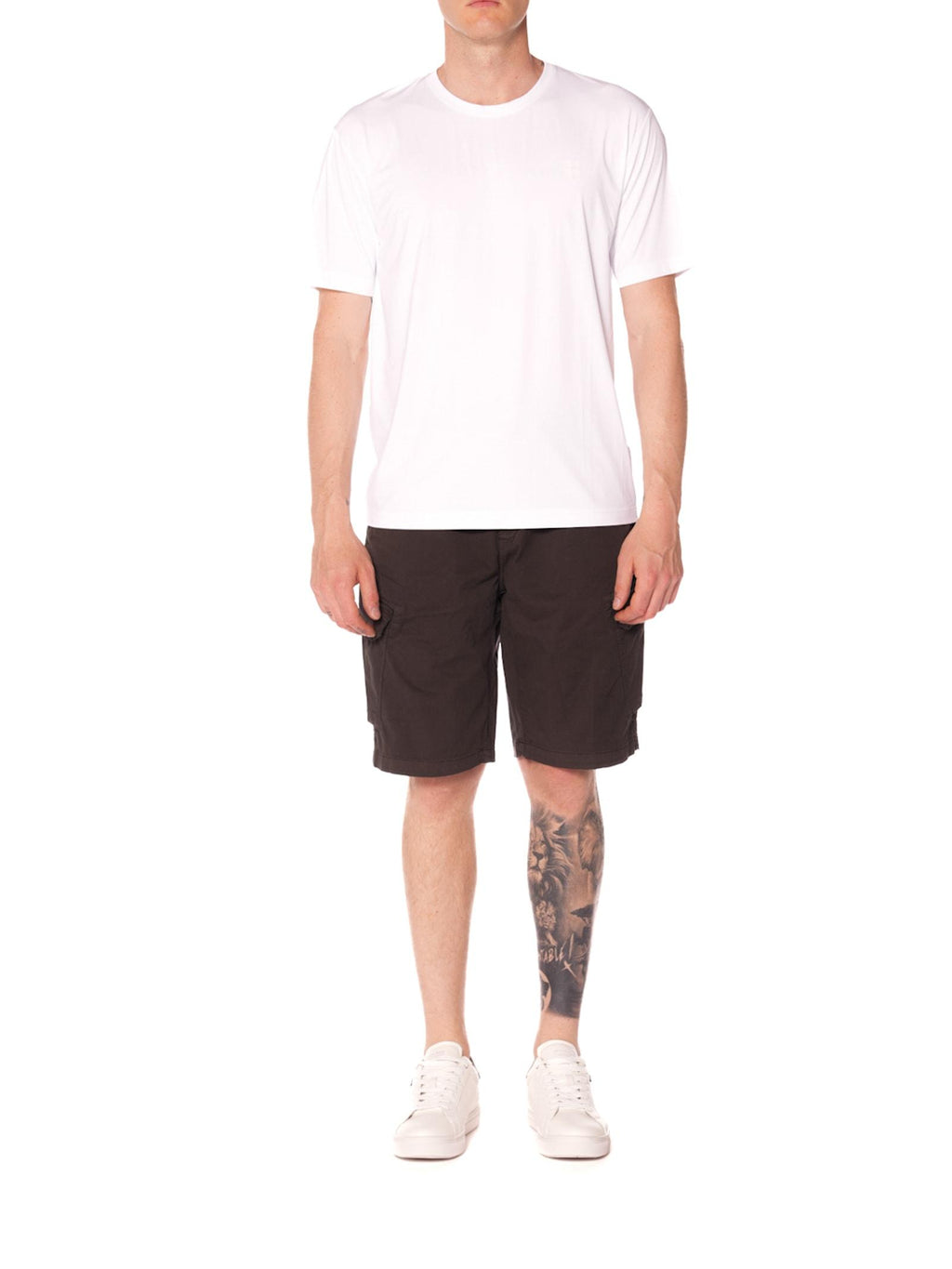 T-shirt Seinse Bianco tessuto lucido mercerizzato TE2977 BIANCO SEINSE 