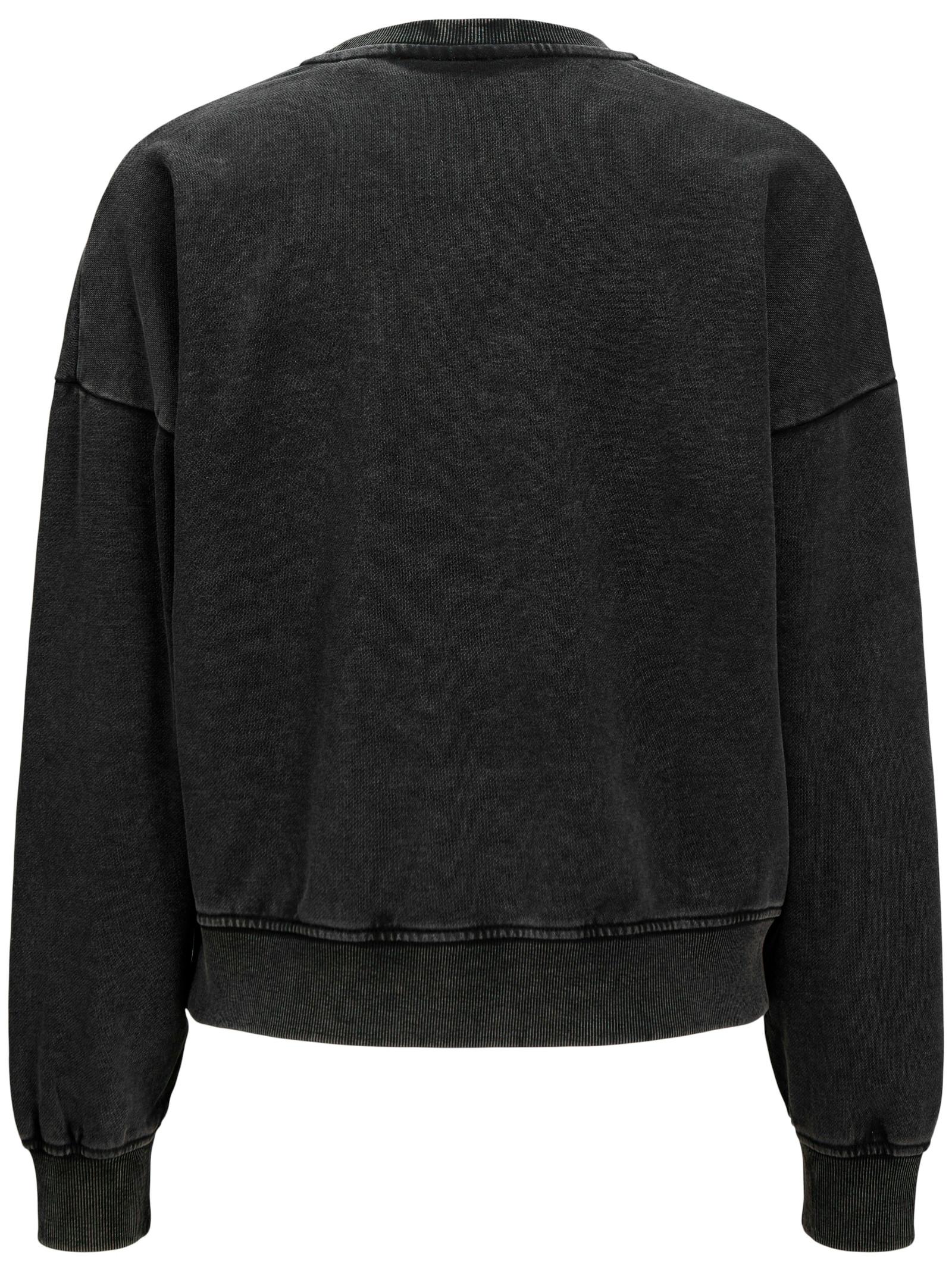 Felpa JJXX Nero Alfa washed 12272137 /Black JJXX 