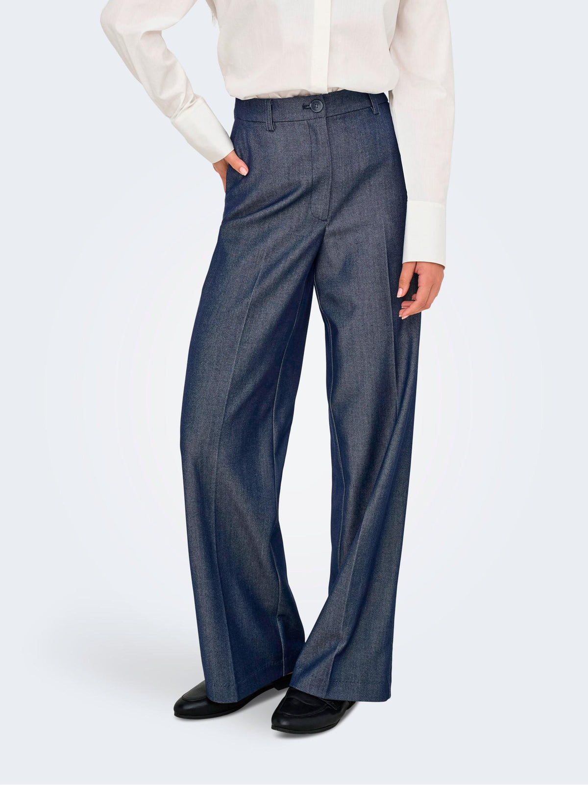 Pantalone Jacqueline De Yong Anthony Blu 15358635 /Dark Blue Denim JDY 