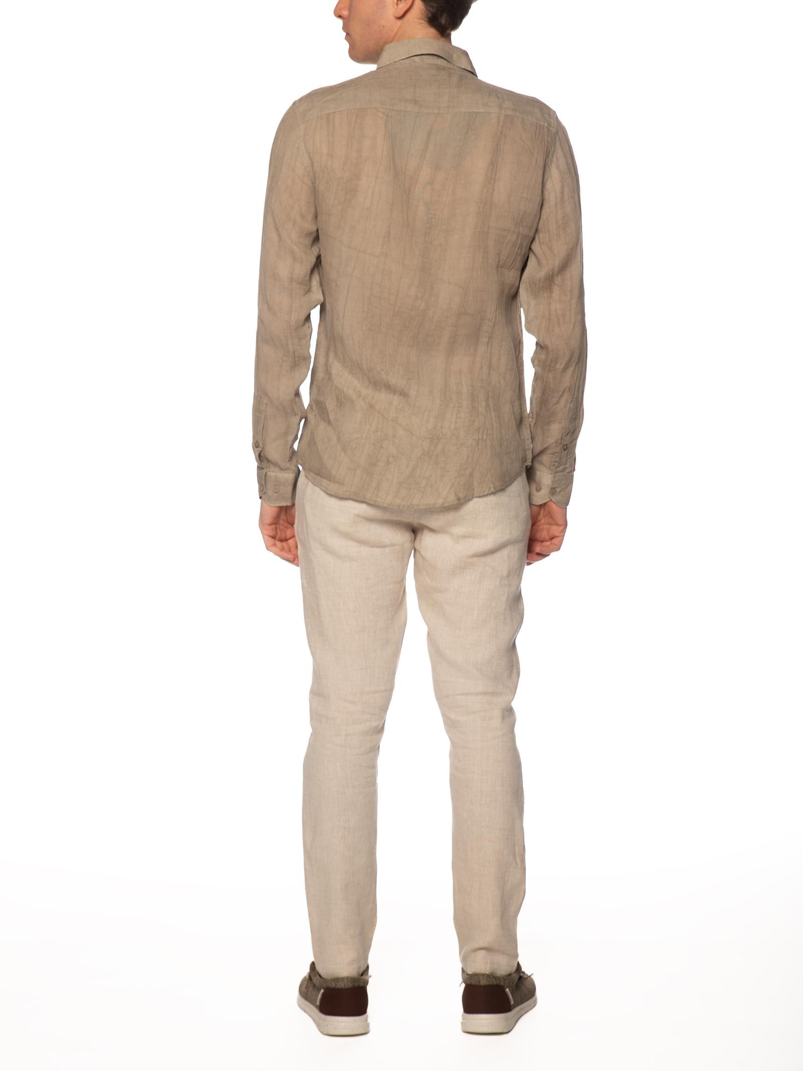 Camicia Gianni Lupo Fango mussolina GL7831S FANGO GIANNI LUPO 