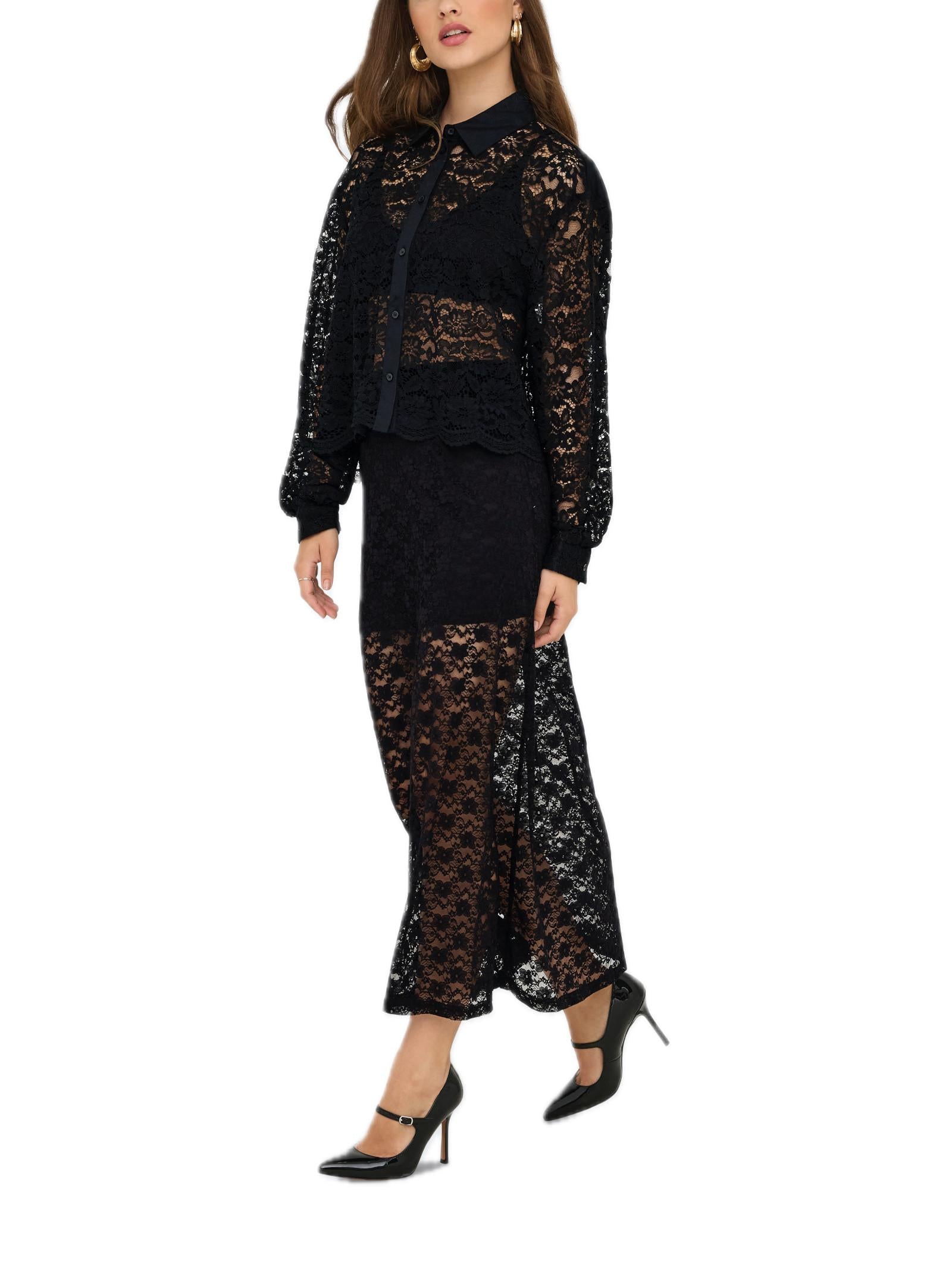 Gonna Only Chigo Nero pizzo 15357638 /Black ONLY 