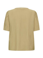 Blusa JDY Beige Liva scollo a V 15373083 /Petrified Oak JDY 