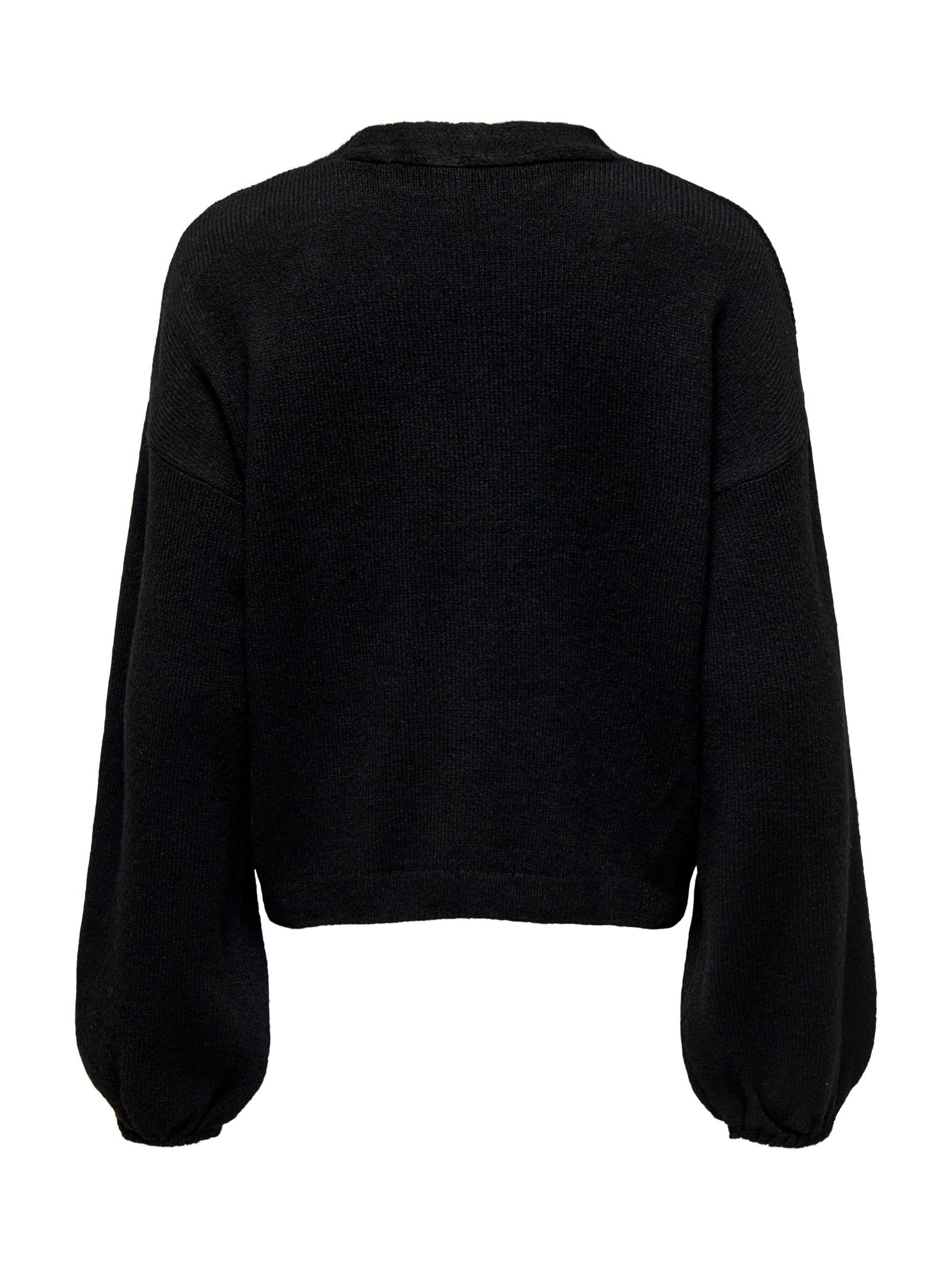 Cardigan Only Donna Nero fiocco 15343634 /Black ONLY 