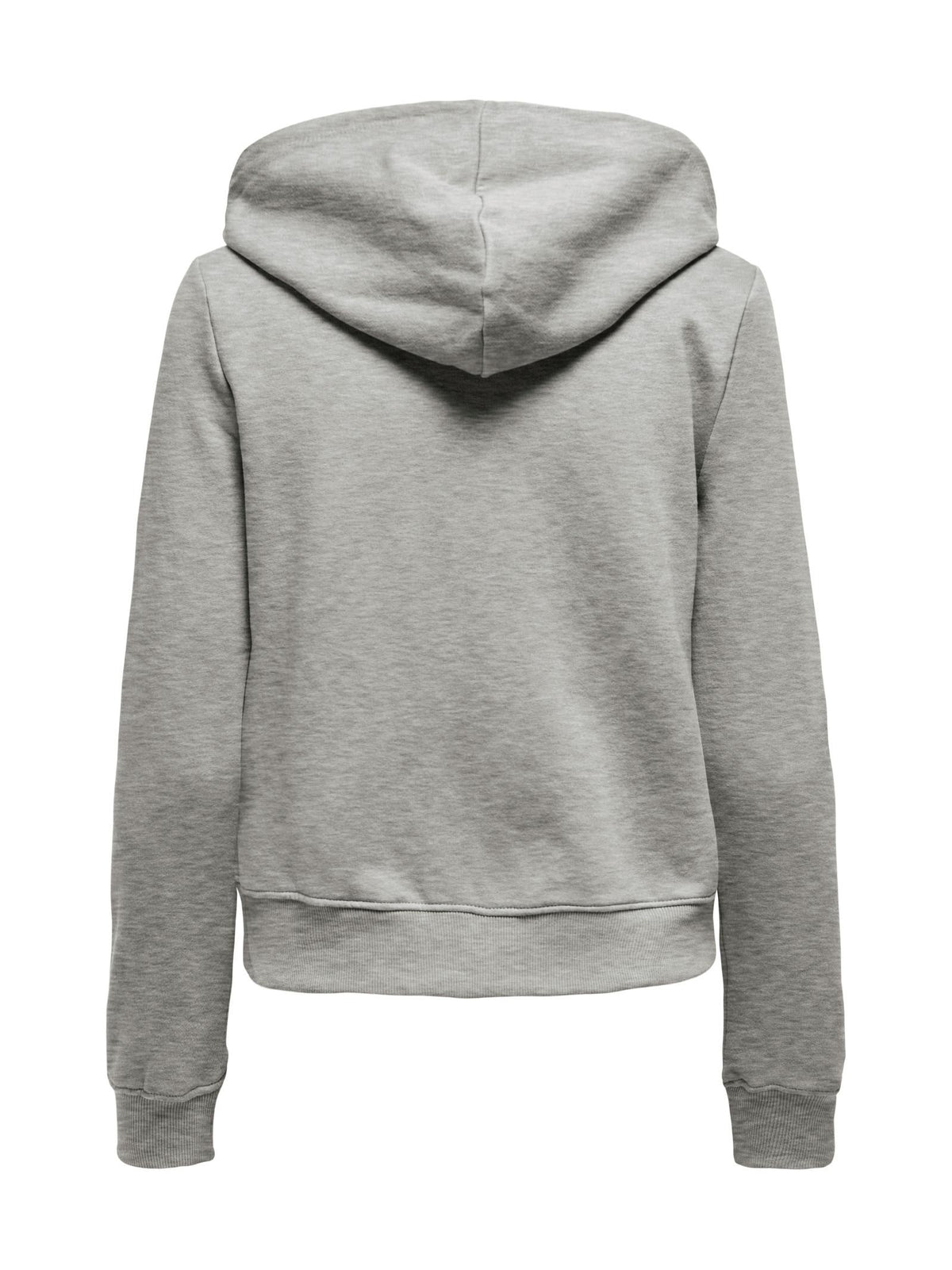 Felpa Only Best Grigio con cappuccio e zip 15360869 /Light Grey Melange ONLY 
